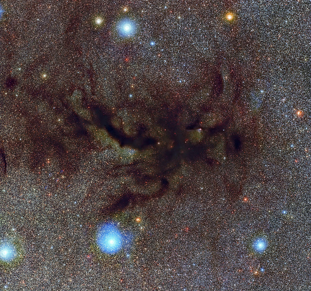 Pipe Nebula (600 ışık yılı uzaklıkta)